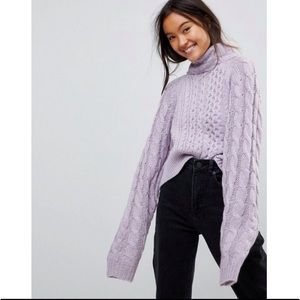 ASOS Chunky Cropped Sweater
